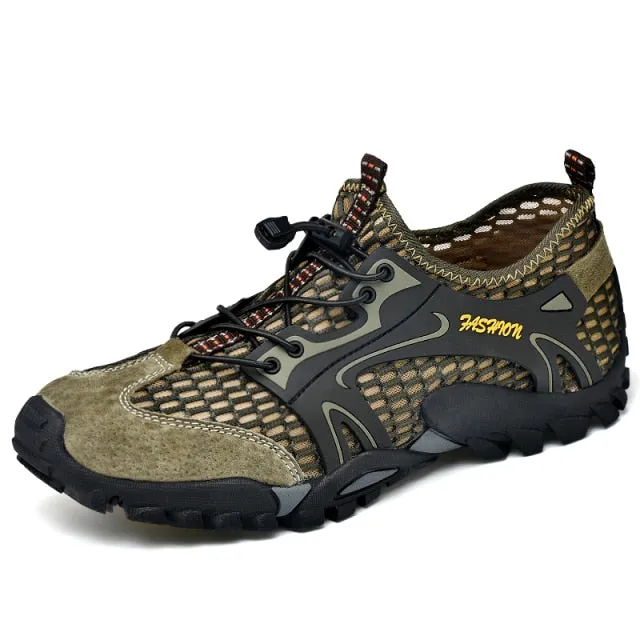 Aqua Shoes Trekking Hiking Shoes Breathable Elastic Quick Dry Sneakers