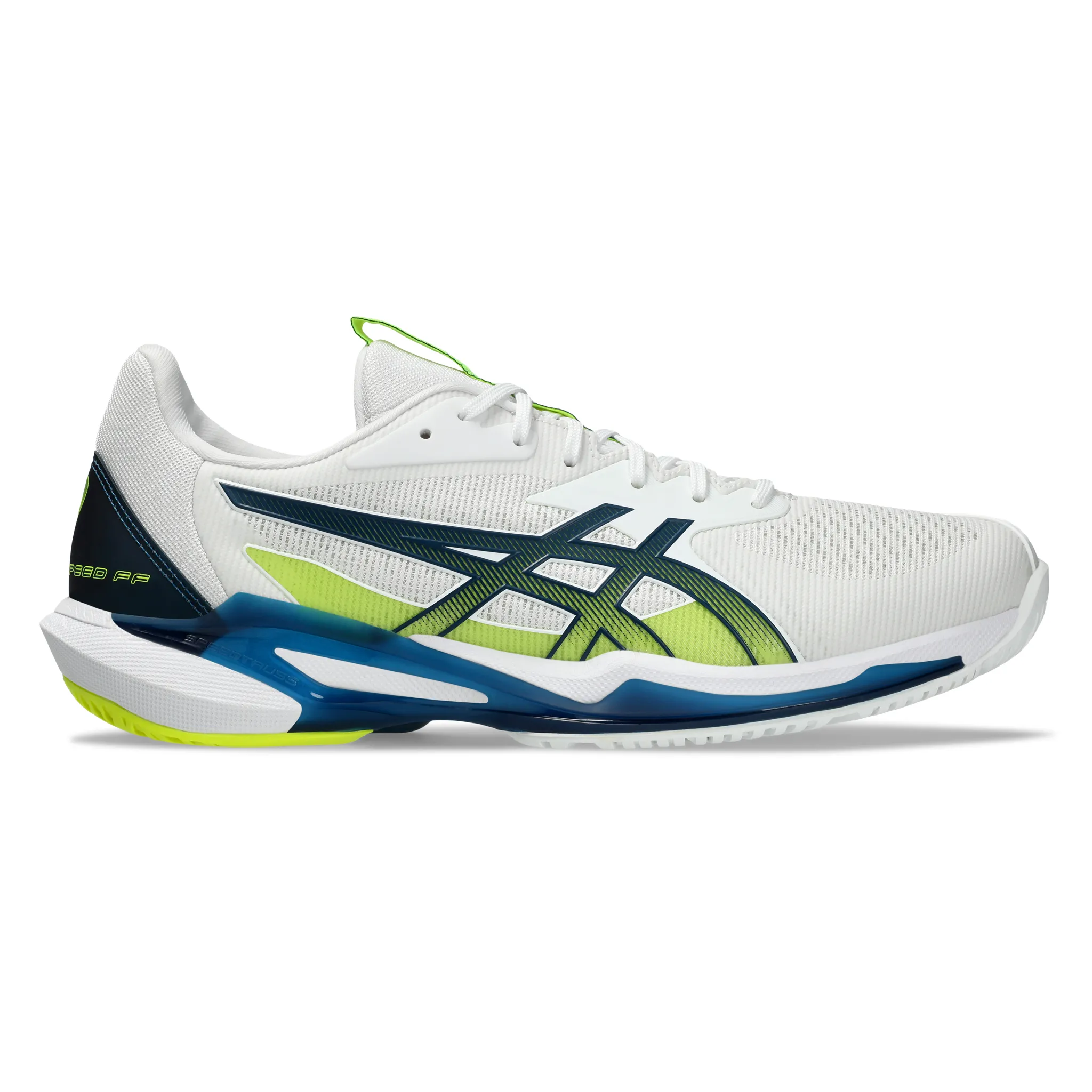 ASICS Solution Speed FF3 CLAY (Men's) > White/Mako Blue