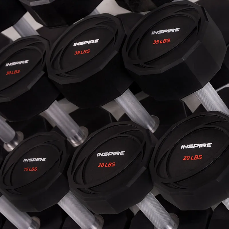 INSPIRE 10 LB URETHANE DUMBBELL