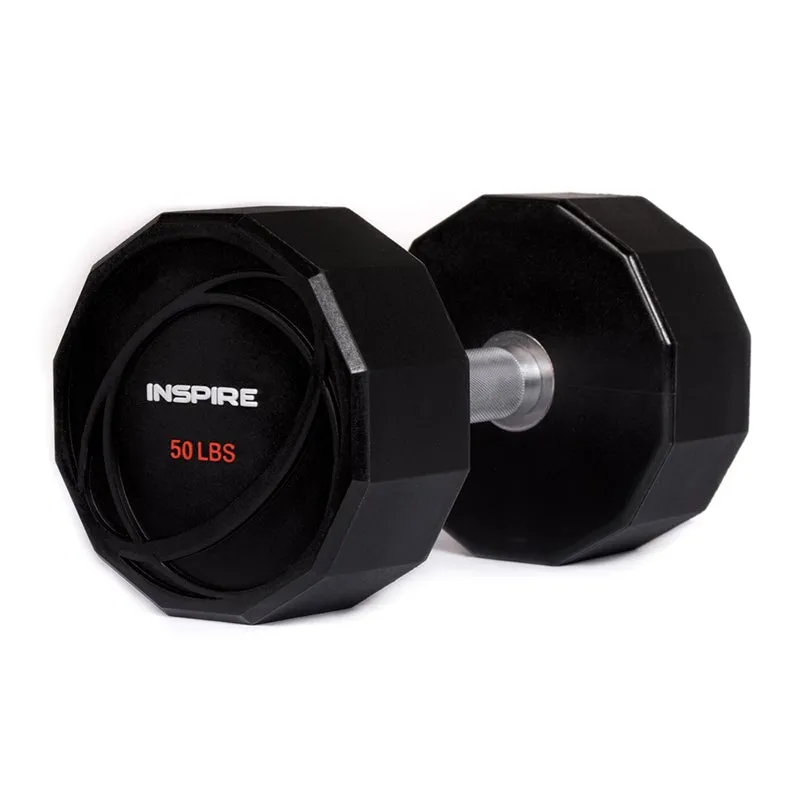 INSPIRE 10 LB URETHANE DUMBBELL