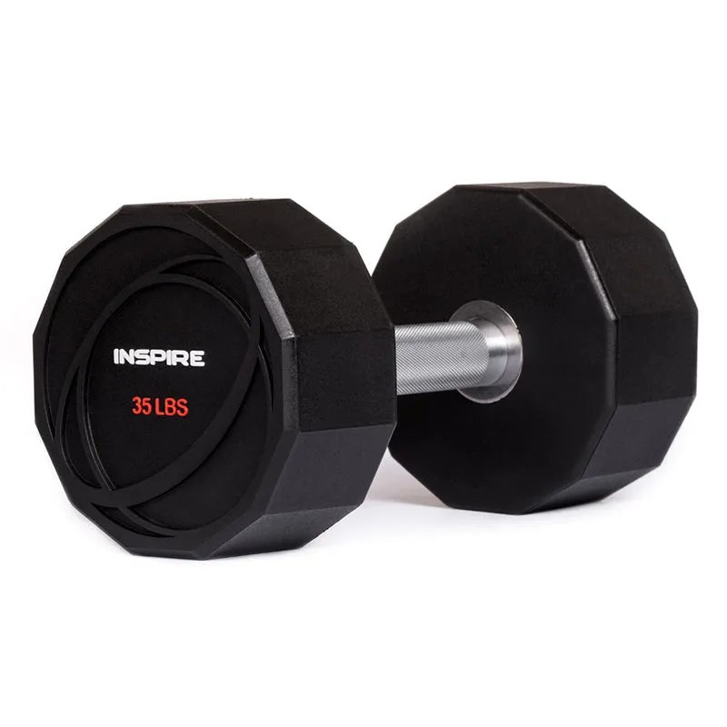 INSPIRE 10 LB URETHANE DUMBBELL
