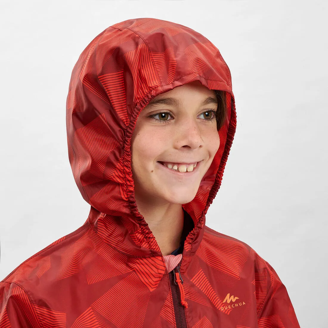 Kids’ Hiking Waterproof Jacket MH150 7-15 Years