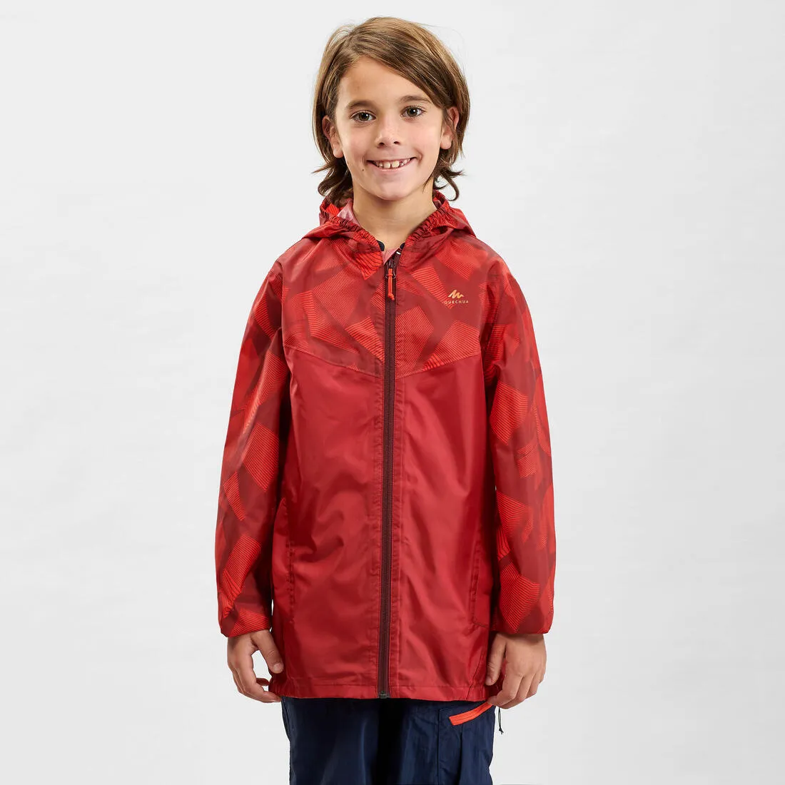 Kids’ Hiking Waterproof Jacket MH150 7-15 Years
