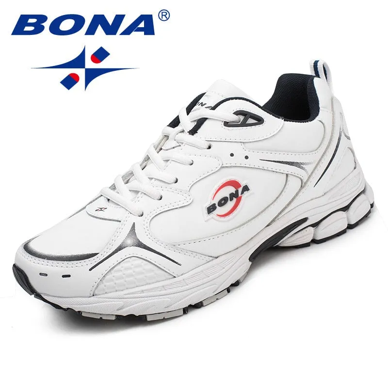 Men Running Shoes Lace Up Men Sport