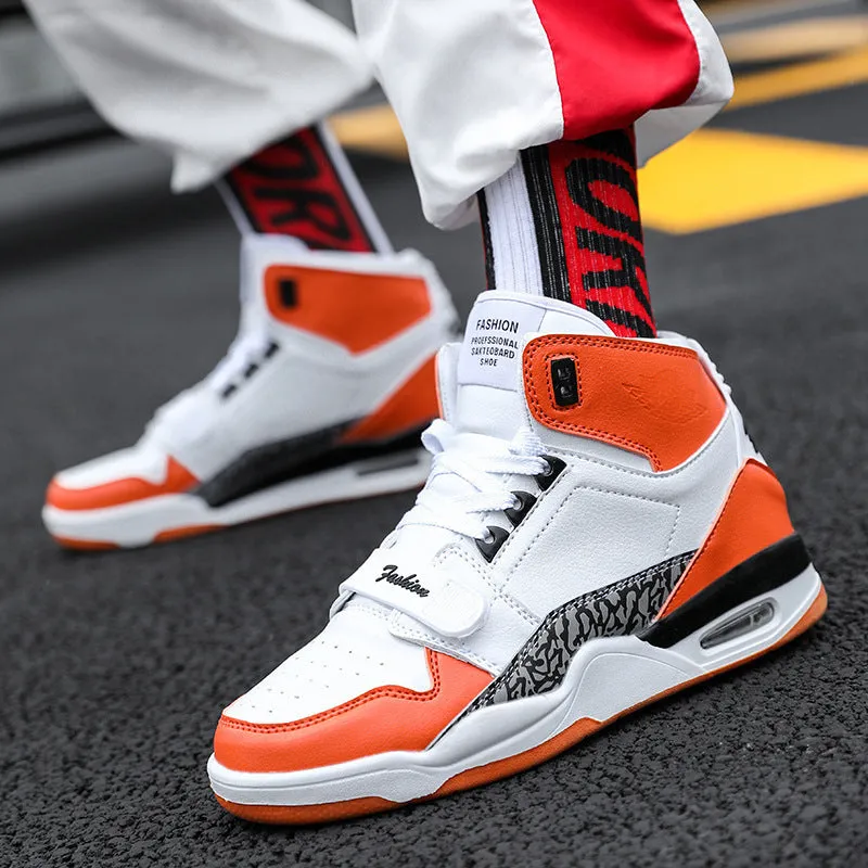 New Korean Version Joker Tide Basketball Shoes High Help