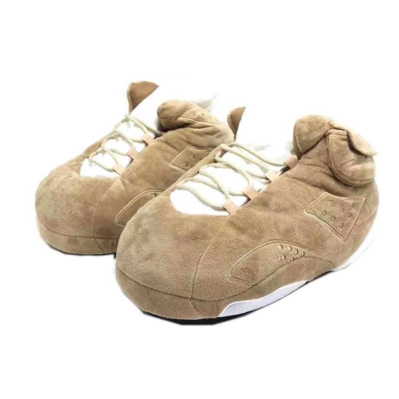 Oversized "Basketball” House Slippers